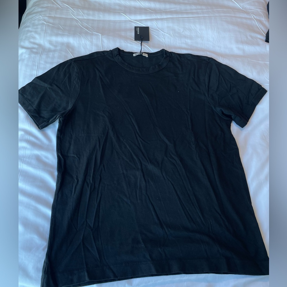 NWT Buck Mason- Men's Black Pima classic tee